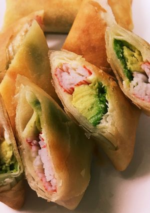 アボカドチーズ春巻き-レシピのメイン写真
