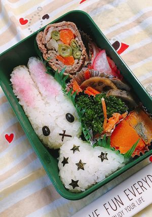 キャラ弁？わたしのワンピース弁当-レシピのメイン写真