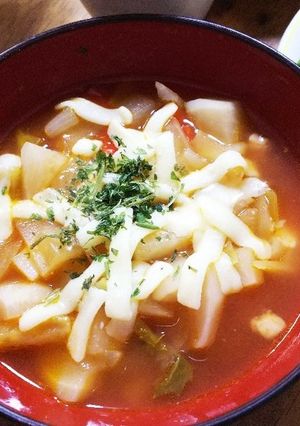 トマトのスープ-レシピのメイン写真