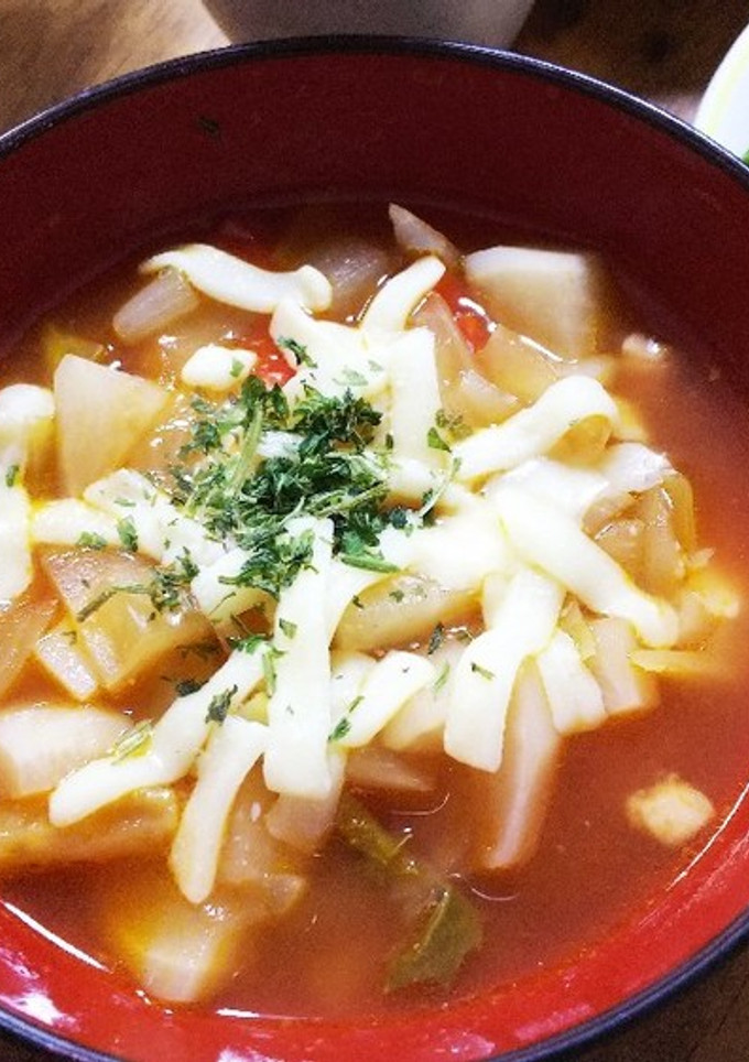 トマトのスープ-レシピのメイン写真