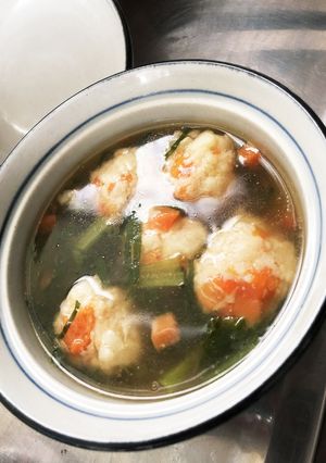 鶏団子しんじょ風 離乳食完了期-レシピのメイン写真