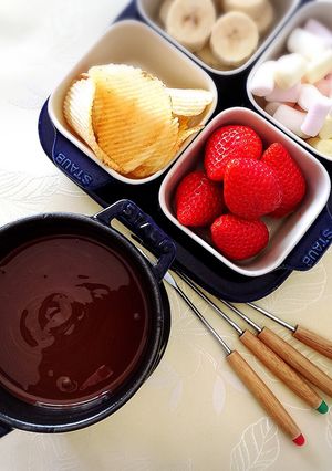 チョコフォンデュ-レシピのメイン写真