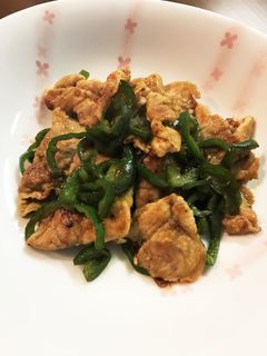 ピーマンと豚肉のピリ辛炒め-レシピのメイン写真