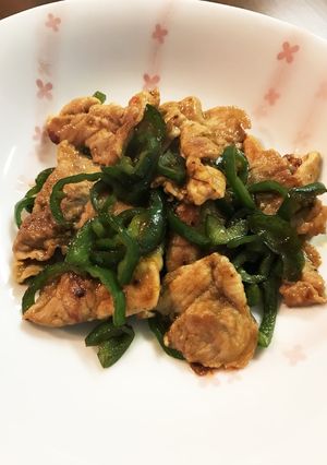 ピーマンと豚肉のピリ辛炒め-レシピのメイン写真