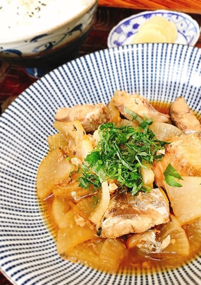 サバ缶と大根の煮物-レシピのメイン写真