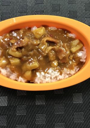 レンチンで！1人分カレー❤️ランチに♪-レシピのメイン写真
