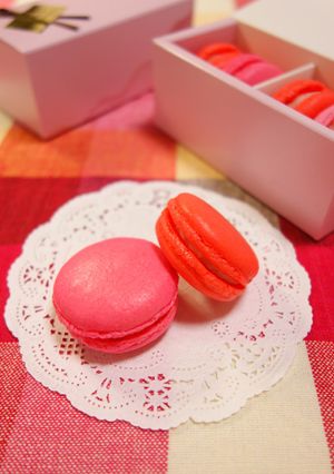 ストロベリー香るガナッシュのマカロン-レシピのメイン写真