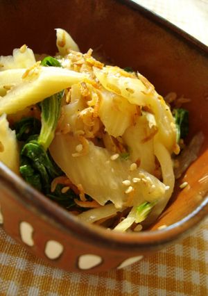 セロリの炒め物 懐かしい味~♪-レシピのメイン写真
