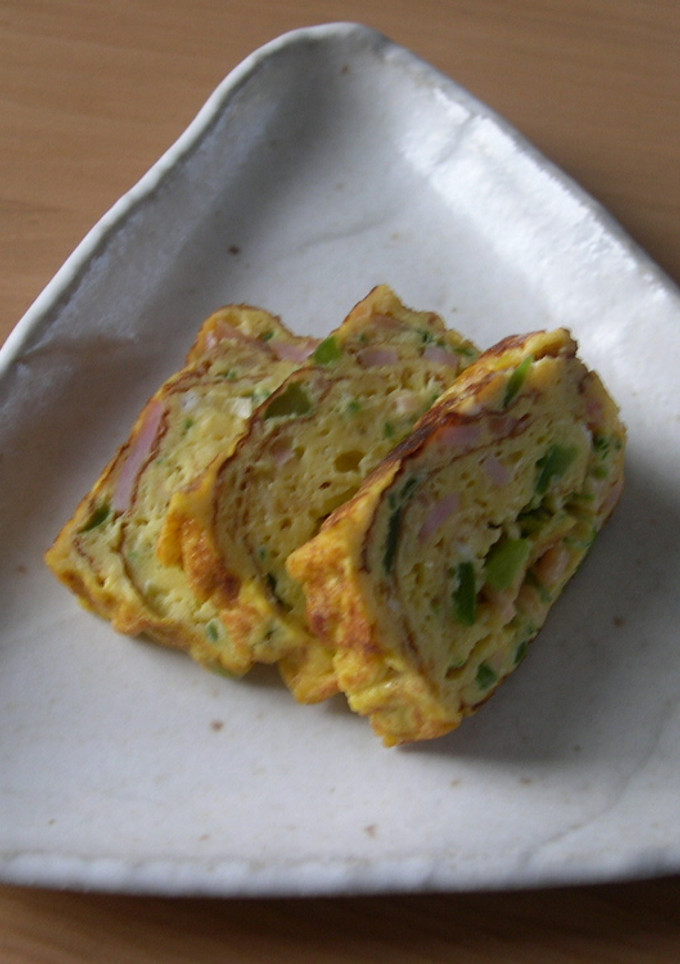 お好み焼き風玉子焼き-レシピのメイン写真