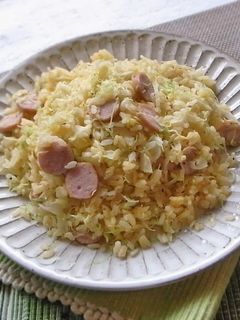 カットキャベツdeチャーハン-レシピのメイン写真