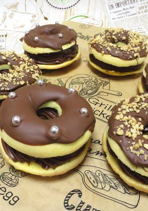 簡単！生チョコドーナツ-レシピのメイン写真