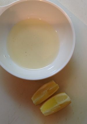 ☆ドレッシング 塩ポン酢(酢、塩、檸檬)-レシピのメイン写真