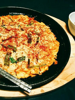 【粉不使用】もやしとネギのチヂミ風-レシピのメイン写真