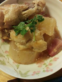 手羽元と赤かぶのさっぱり煮☆-レシピのメイン写真