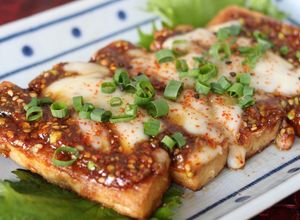 【厚揚げ】つけてみそかけてみそチーズ焼き-レシピのメイン写真