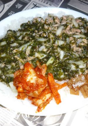 あかもく＋ツナサラダのカフェ丼-レシピのメイン写真