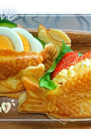 ☆たい焼きサンド☆ε( ε ˙³˙ )з-レシピのメイン写真