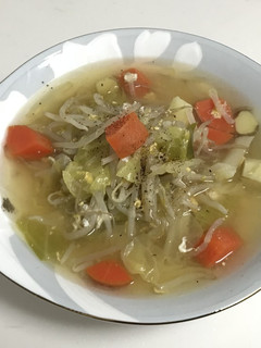【使いきり】丸ごと野菜スープ-レシピのメイン写真