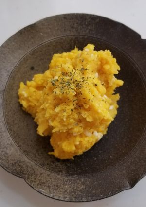 簡単！カボチャのポテトサラダ-レシピのメイン写真