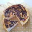 バレンタイン☆マーブルチーズケーキ