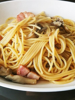 簡単♪ベーコンときのこのバター醤油スパ♡-レシピのメイン写真