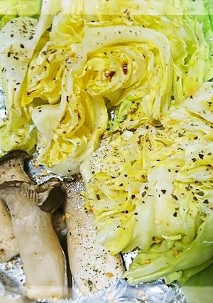 キャベツとエリンギのトースター焼き-レシピのメイン写真