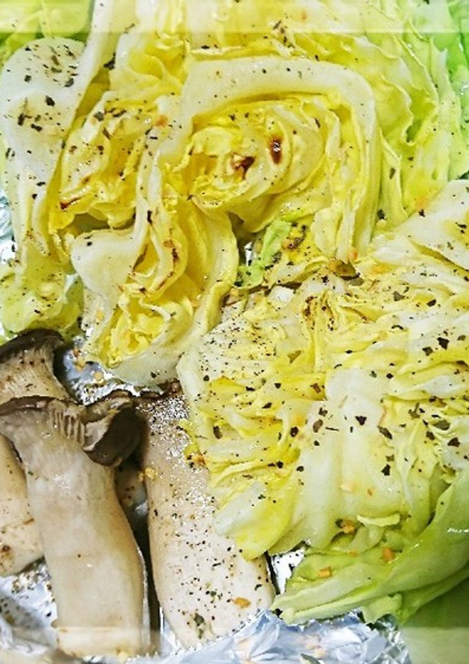 キャベツとエリンギのトースター焼き-レシピのメイン写真
