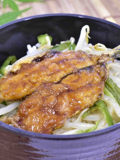 いわしのかば焼き丼-レシピのメイン写真
