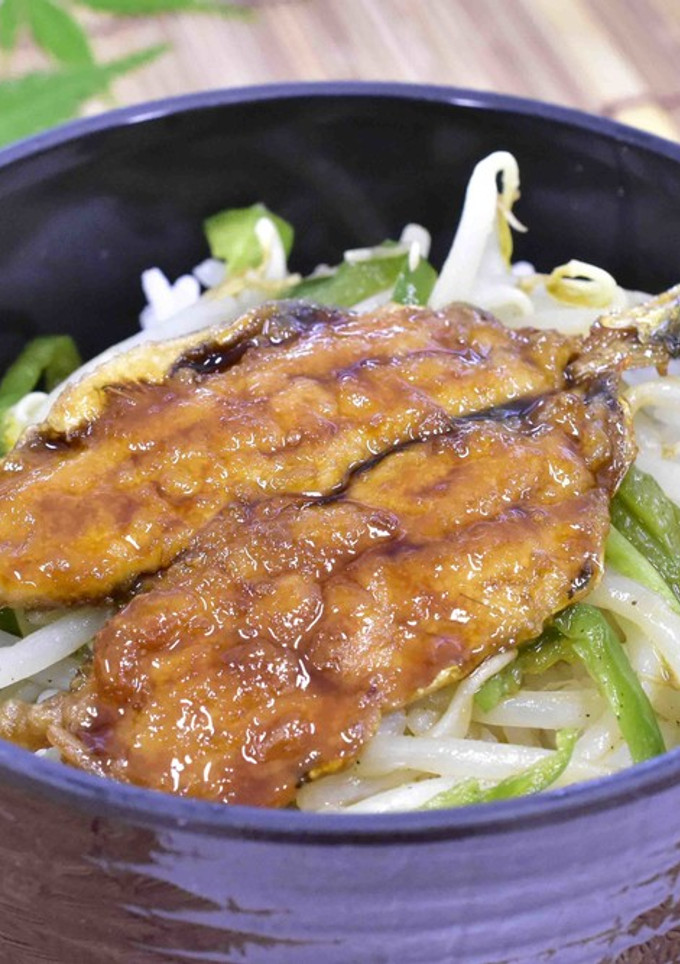 いわしのかば焼き丼-レシピのメイン写真