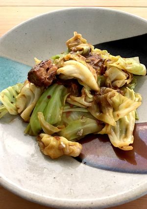 鯖味噌缶の簡単炒め-レシピのメイン写真