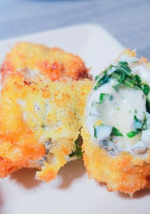 魚の大葉チーズロール揚げ♡魚フライ♪-レシピのメイン写真