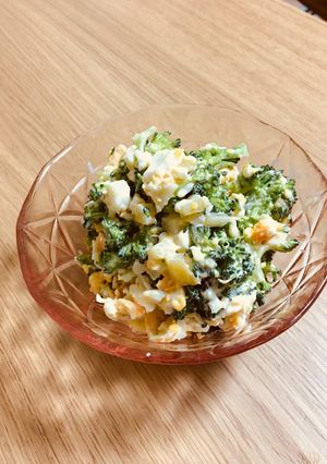 ブロッコリーとゆでタマ沢庵-レシピのメイン写真