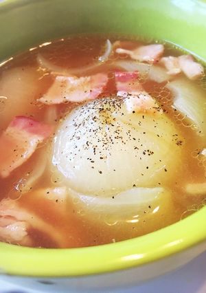 玉ねぎ丸ごと！デトックススープ♡-レシピのメイン写真