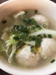 レンチン★肉団子と白菜のスープ-レシピのメイン写真