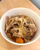 簡単！すき焼きのタレで作る肉じゃが