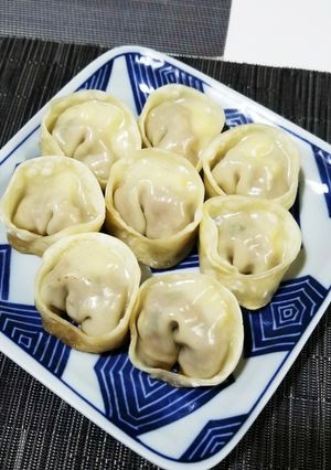 ネギ餃子イン卵豆腐-レシピのメイン写真