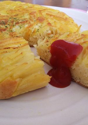ハッシュドポテトのホットケーキ-レシピのメイン写真
