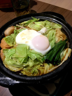 寒い冬に*キムチ鍋焼きうどん-レシピのメイン写真
