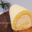 卵2個でしっとりふわふわロールケーキ**