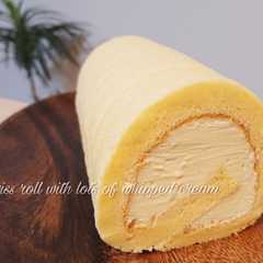 รูปของ 卵2個でしっとりふわふわロールケーキ＊*