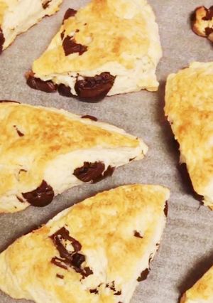 さくふわ！定番チョコチップスコーン-レシピのメイン写真