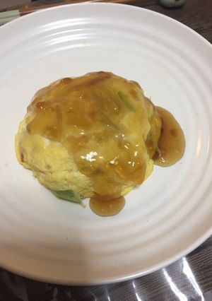 レンジでかに玉-レシピのメイン写真
