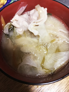 野菜たっぷり豚汁-レシピのメイン写真