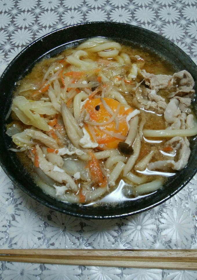 包丁いらず！中華風煮込みうどん-レシピのメイン写真
