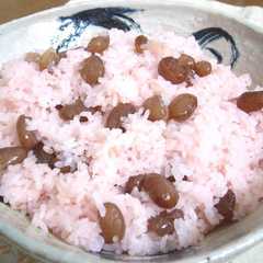 รูปของ 北海道のお赤飯（炊飯器で♪）
