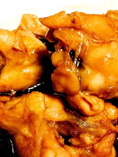 ねこぶだしで作る手羽元すっぱ煮-レシピのメイン写真