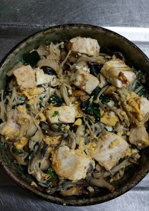 ぶり玉丼-レシピのメイン写真