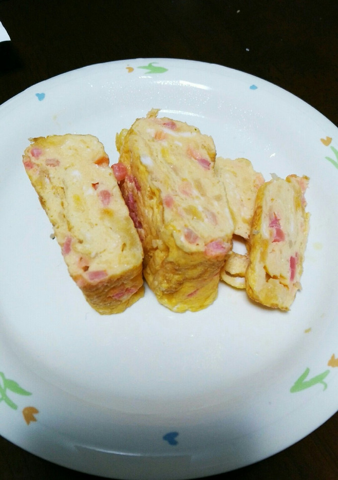 紅しょうがの卵焼き-レシピのメイン写真