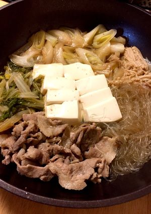 フライパンで！我が家の定番◎肉豆腐-レシピのメイン写真