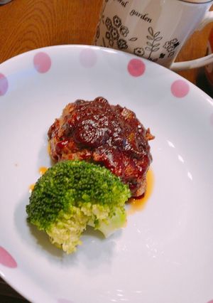 もちもちジューシーハンバーグ-レシピのメイン写真